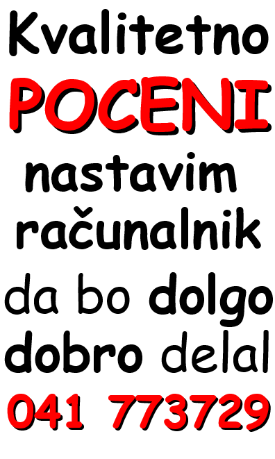 Kvalitetno poceni nastavim računalnik da bo dolgo dobro delal